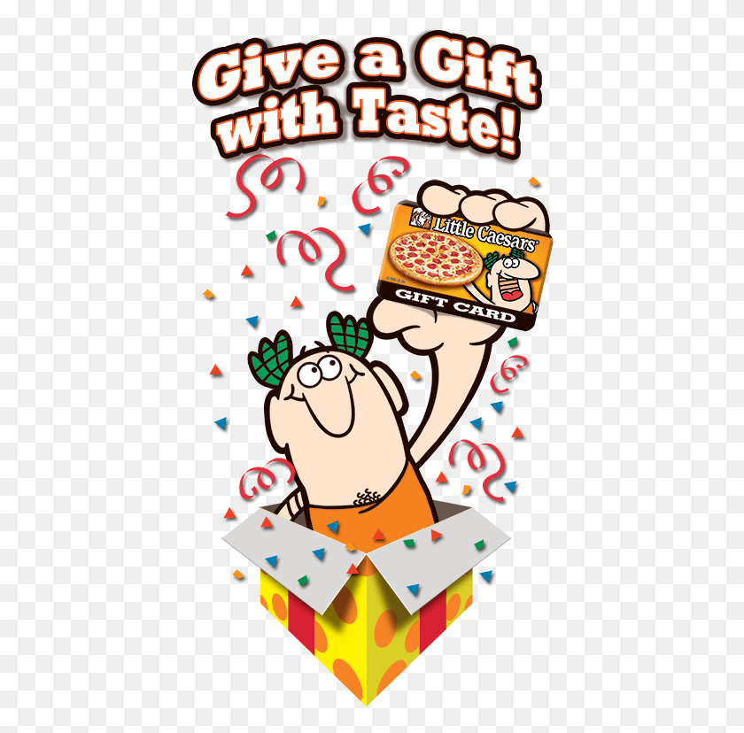 410x768 Little Caesars Pizza Known For Its Hot N Ready Pizza Buy Little Caesars Gift Card, Label, Text, Graphics HD PNG Download