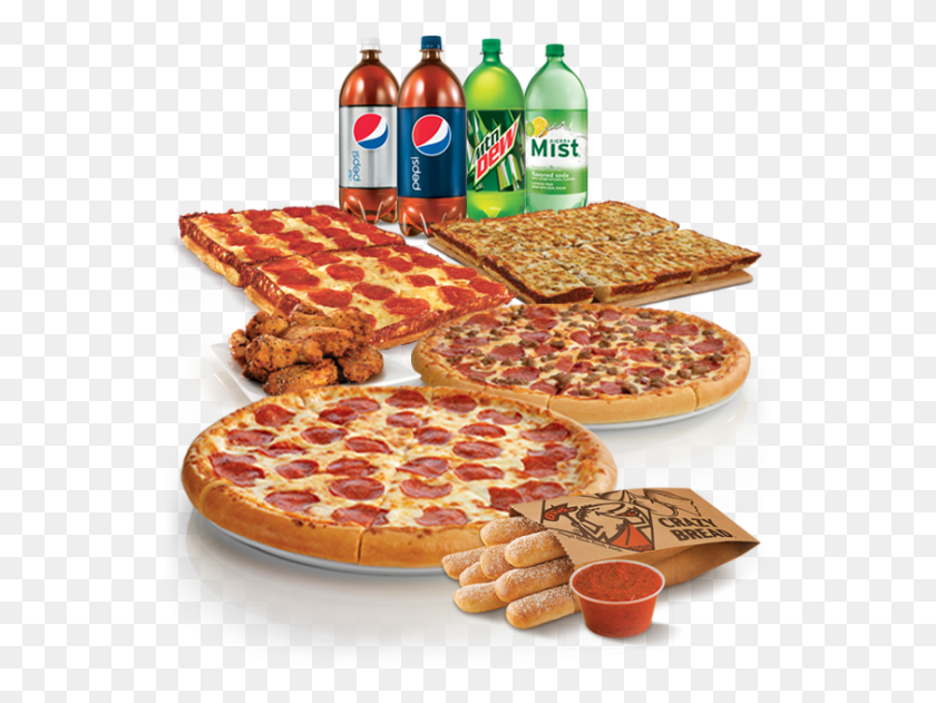 557x571 Little Caesars Pizza Pizza Little Caesars, Food, Bread, Waffle HD PNG Download