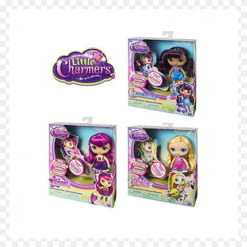 801x801 Little Charmers Assortimento C Bambola Little Charmers, Muñeca, Juguete, Chicle Hd Png