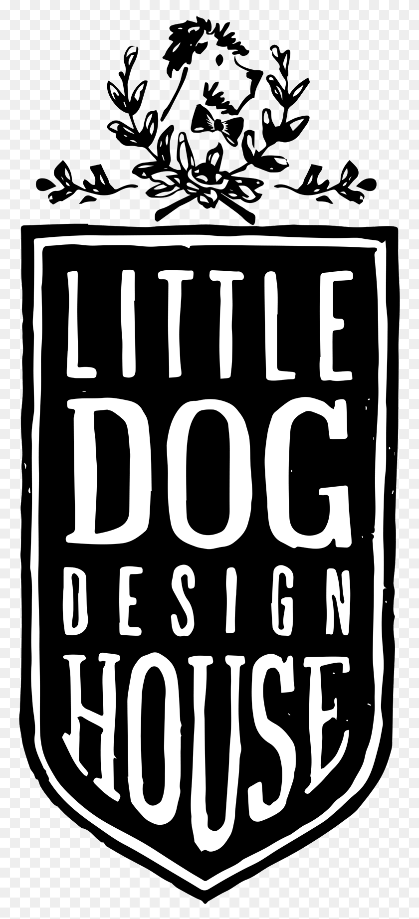 765x1783 Little Dog Design House Poster, Text, Label, Alphabet Descargar Hd Png