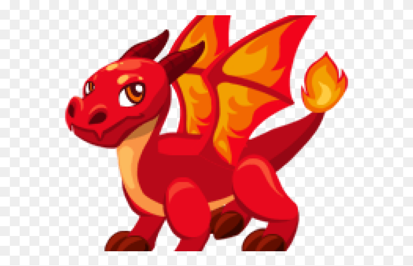 578x481 Little Dragon Clipart Fire Dragon Dragon Story Fire Dragon, Animal HD PNG Download