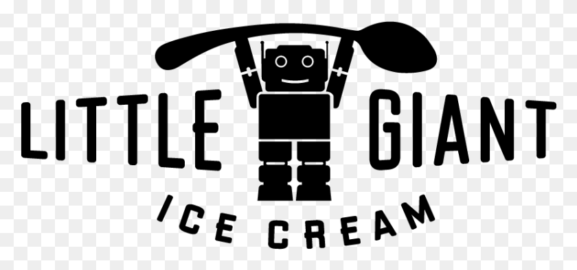 829x356 Little Giant Ice Cream Little Giant Ice Cream Design, Gray, World Of Warcraft HD PNG Download