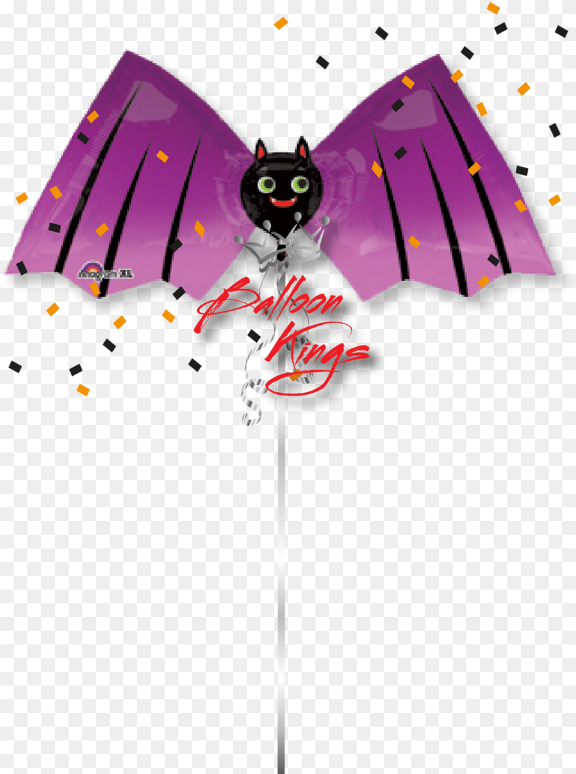 Little Halloween Bat Cartoon, Purple, Canopy Clipart PNG