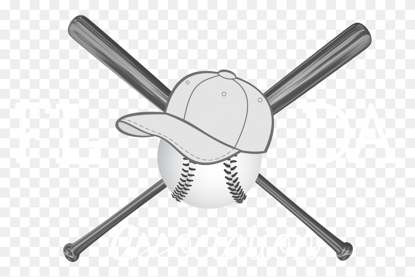 2943x1893 Бейсбол Младшая Лига Флорида Бейсбольная Бита Крест, Спорт, Спорт, Командный Вид Спорта Png Скачать