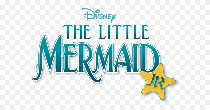 597x379 Little Mermaid Jr Disney39s The Little Mermaid Jr, Text, Alphabet, Word HD PNG Download