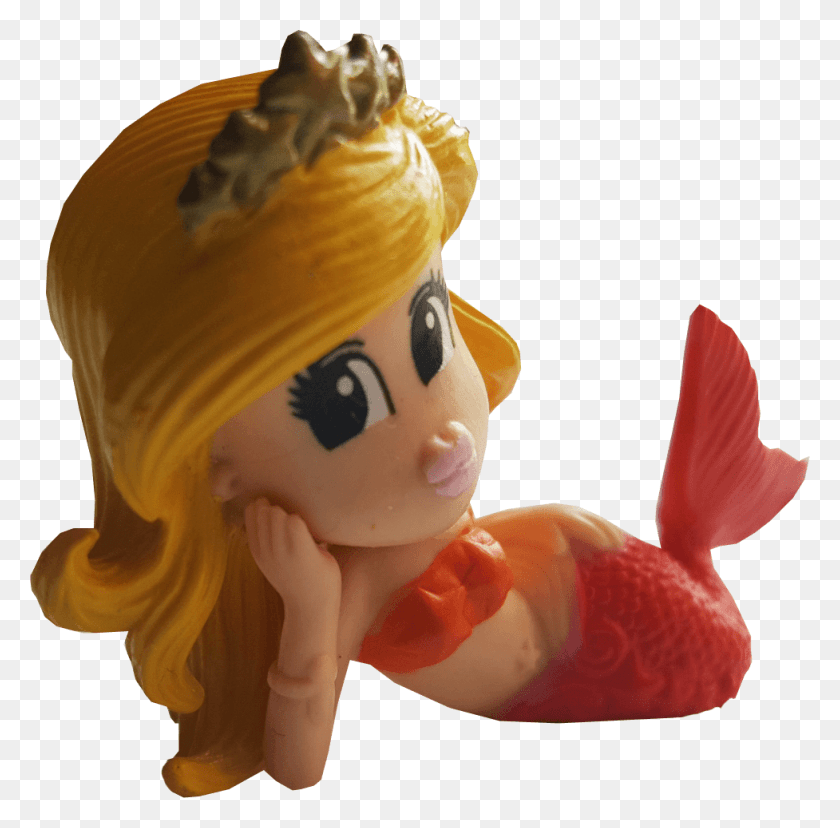 977x962 Little Mermaid Transparent Background Image Childs Figurine, Doll, Toy, Fish HD PNG Download