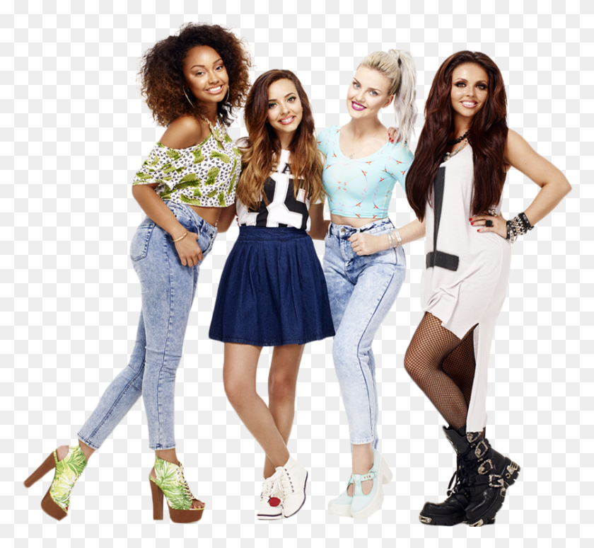 838x768 Little Mix Free Little Mix, Clothing, Apparel, Person HD PNG Download