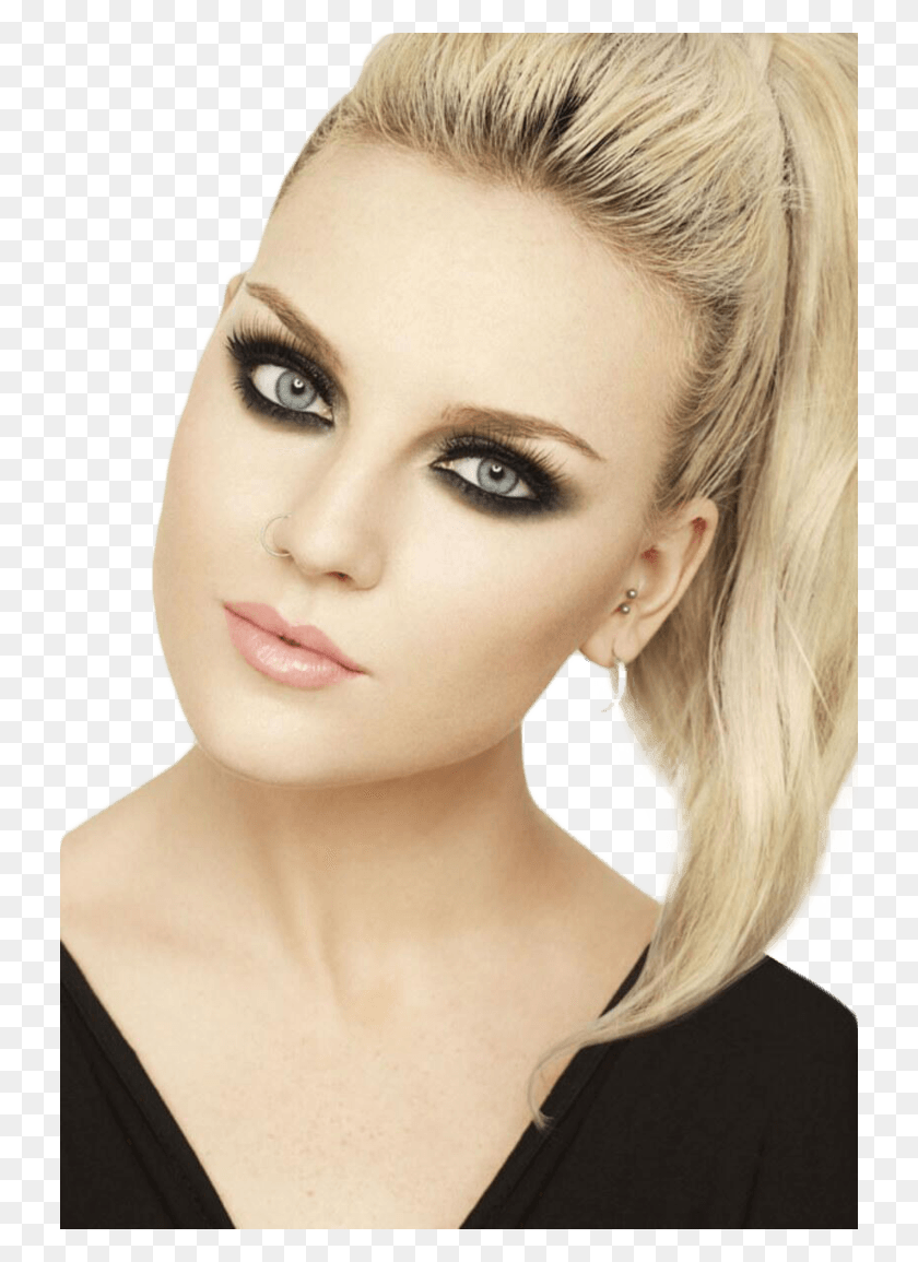 730x1095 Little Mix Perrie Makeup, Blonde, Woman, Girl HD PNG Download