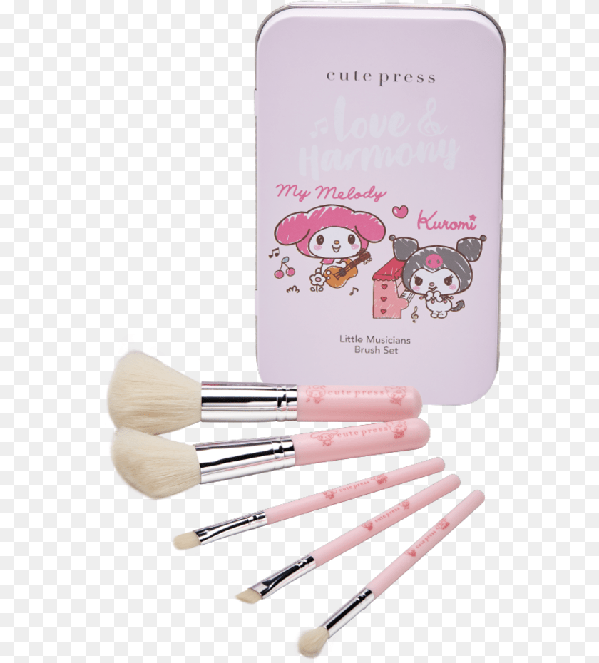 581x930 Little Musicians Brush Set Makeup Brushes, Device, Tool, Face, Head Clipart PNG