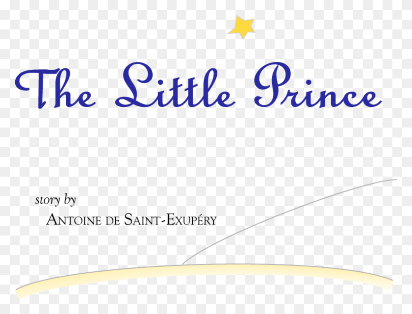 791x589 Little Prince, Text, Symbol, Star Symbol HD PNG Download
