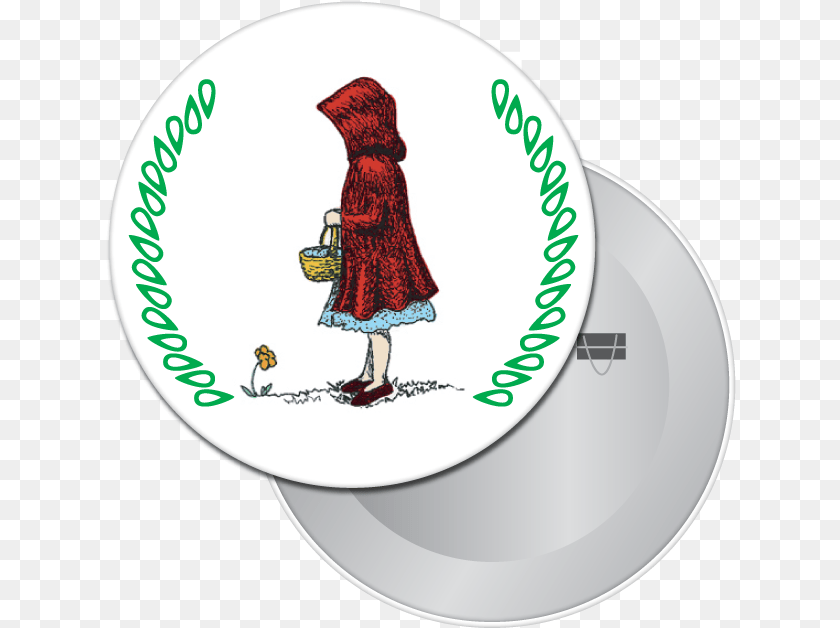 632x628 Little Red Riding Hood Button Magnet Cartoon, Photography, Clothing, Coat, Adult PNG