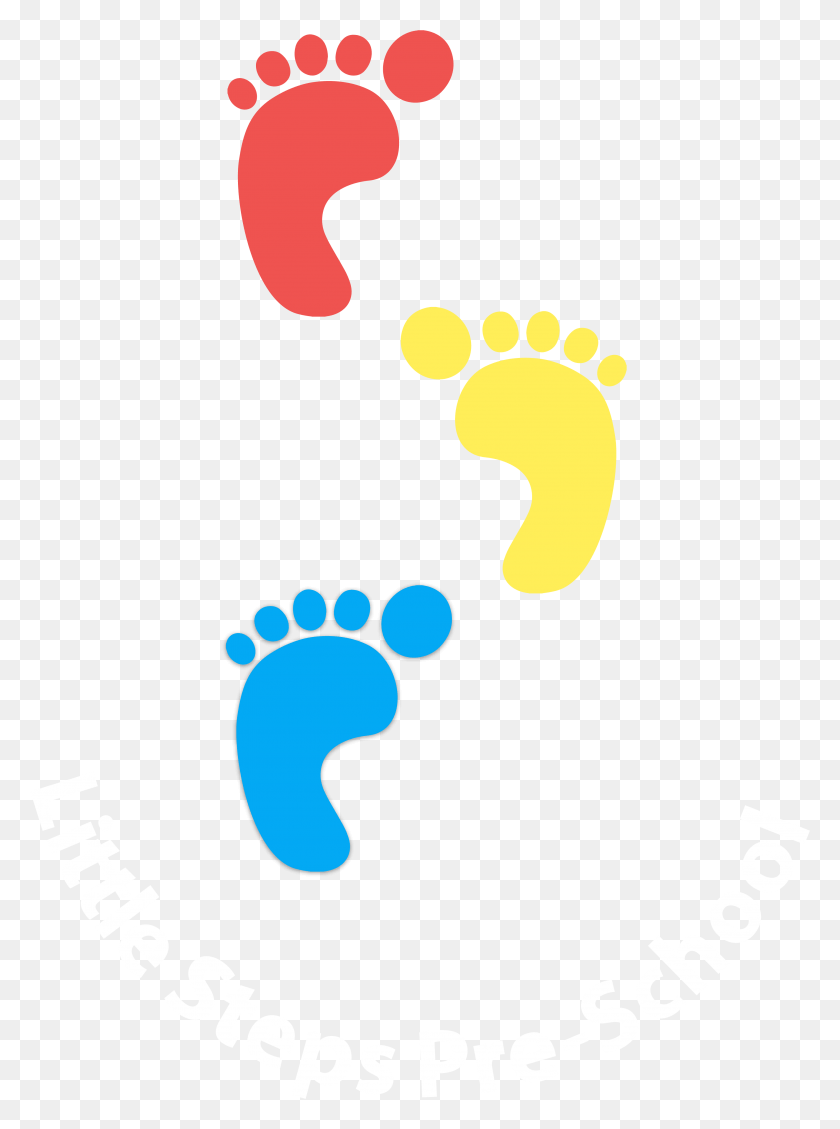 3424x4697 Little Steps Preschool Menu Bare Footprints, Footprint, Poster, Advertisement HD PNG Download