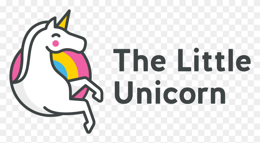 3065x1587 Descargar Png / Little Unicorn Logo, Símbolo, Marca Registrada, Texto Hd Png