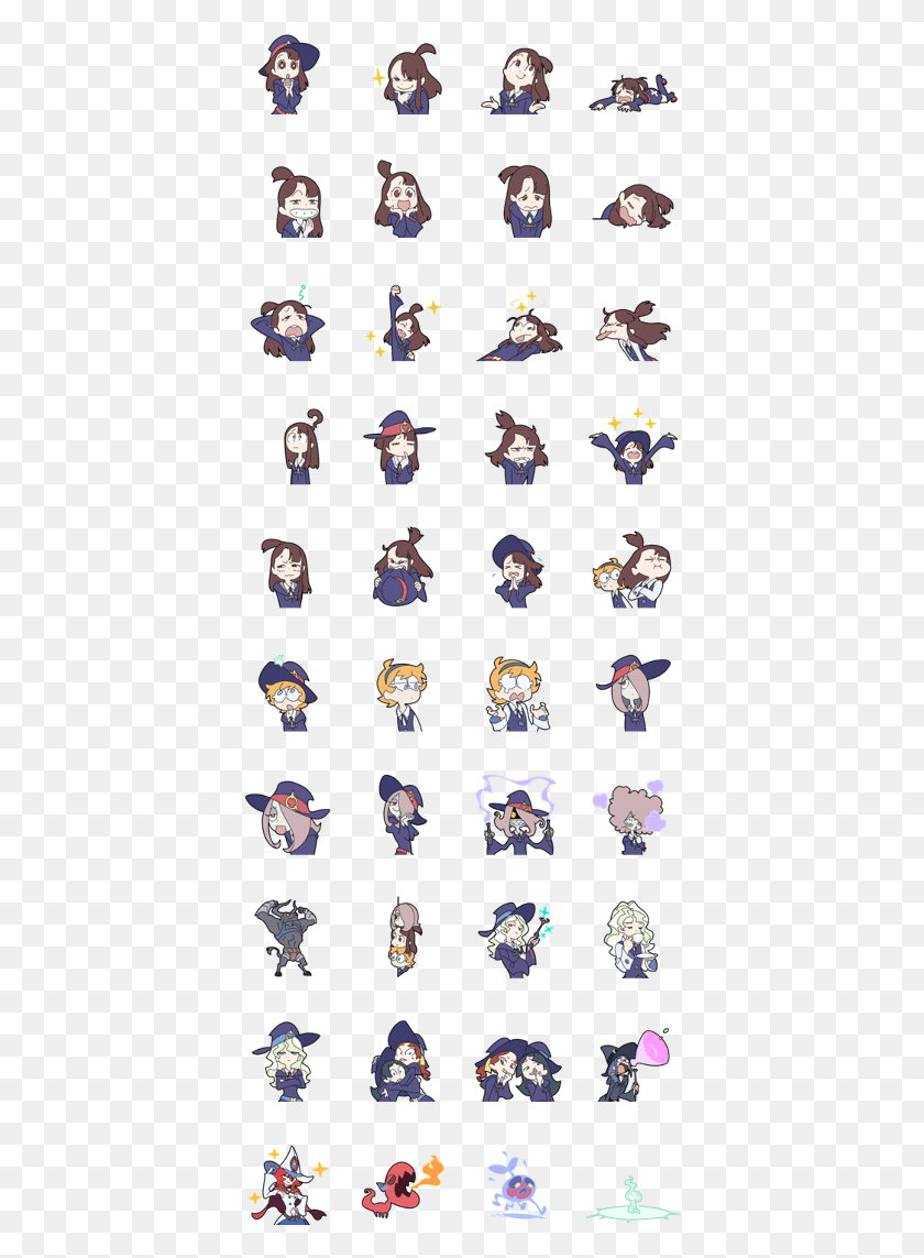398x1083 Little Witch Academia By Studio Trigger Is Finally Little Witch Academia Emotes, Clothing, Apparel, Rug HD PNG Download