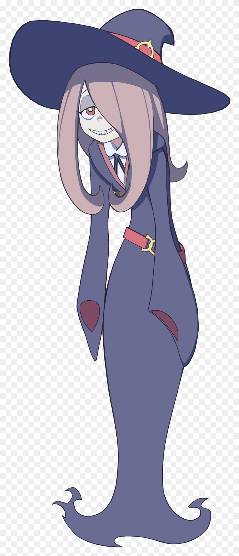 1591x3859 Little Witch Academia Sucy Manbavaran, Long Sleeve, Sleeve, Clothing HD PNG Download