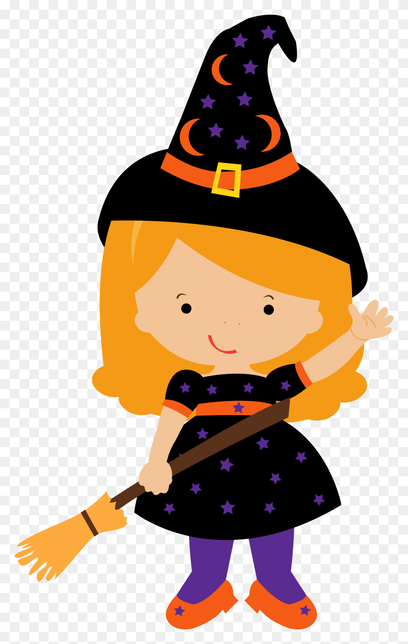 3726x6047 Little Witch Clipart Image Witch Clip Art, Person, Human, Toy HD PNG Download