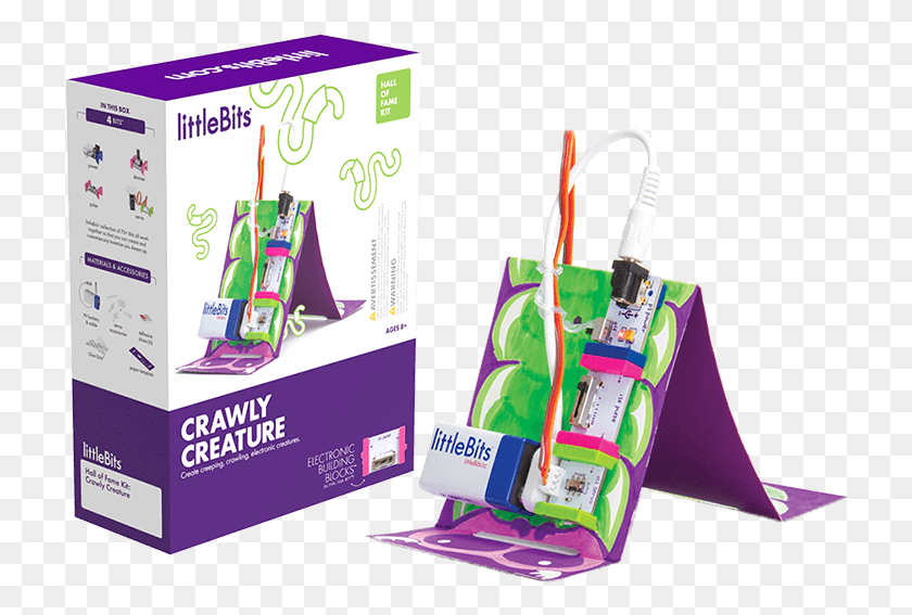 722x507 Littlebits Hall Of Fame Kit Night Light Packaging Design, Handbag, Bag, Accessories HD PNG Download