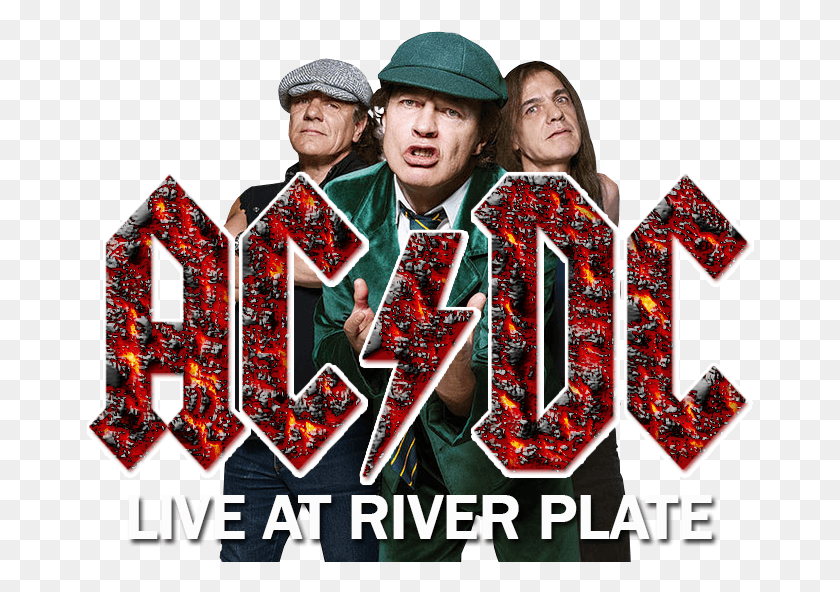 670x532 Live At River Plate Image Acdc, Person, Text, Hat HD PNG Download