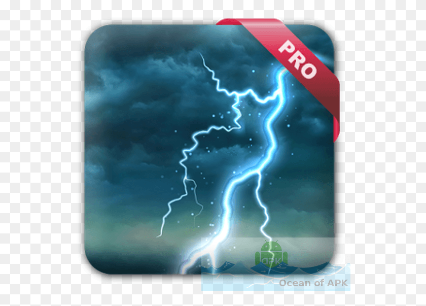 543x543 Live Storm Pro, Природа, На Открытом Воздухе, Гроза Hd Png Скачать