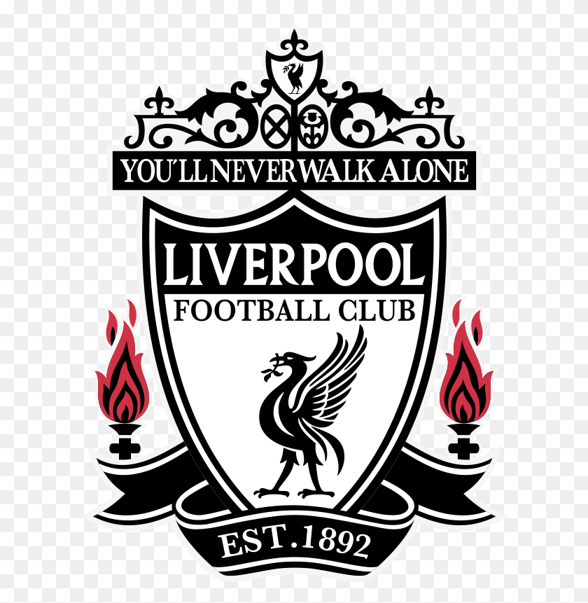 614x801 Liverpool Fc Liverpool Logo Vector, Logo, Symbol, Trademark HD PNG Download