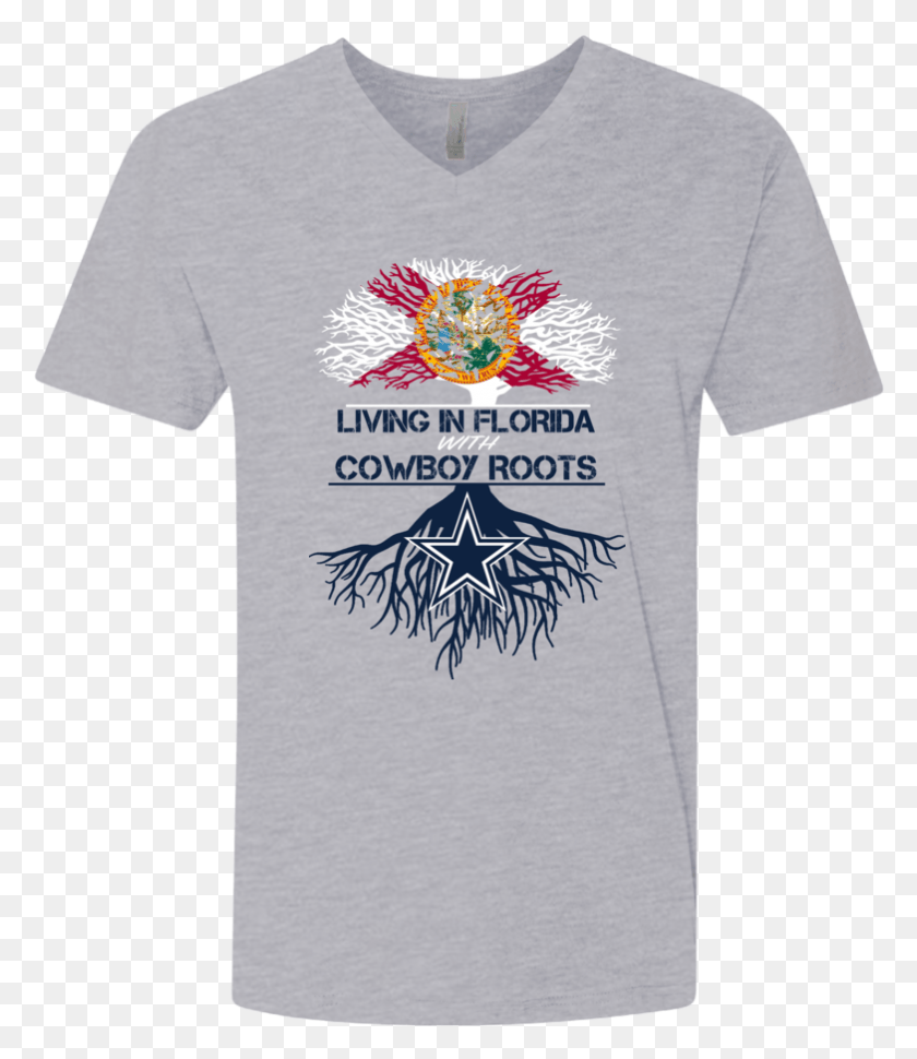 783x914 Living Roots Florida Front Picture Active Shirt, Clothing, Apparel, T-shirt HD PNG Download