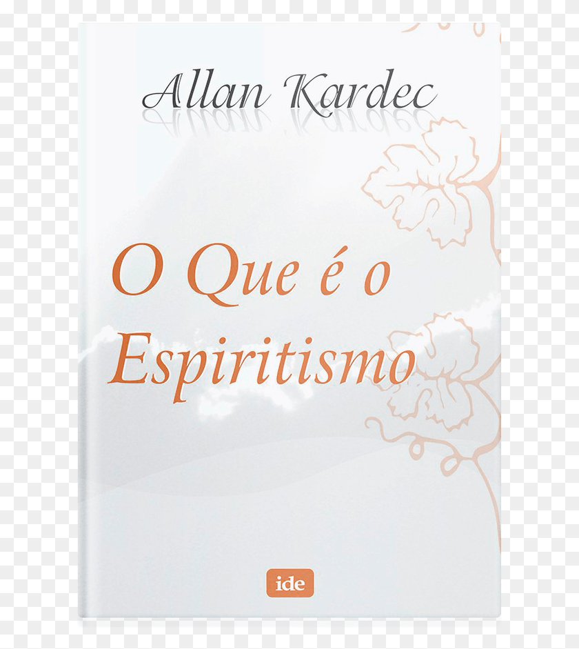 619x881 Livro O Que O Espiritismo Allan Kardec Caligrafía, Texto, Escritura A Mano, Alfabeto Hd Png