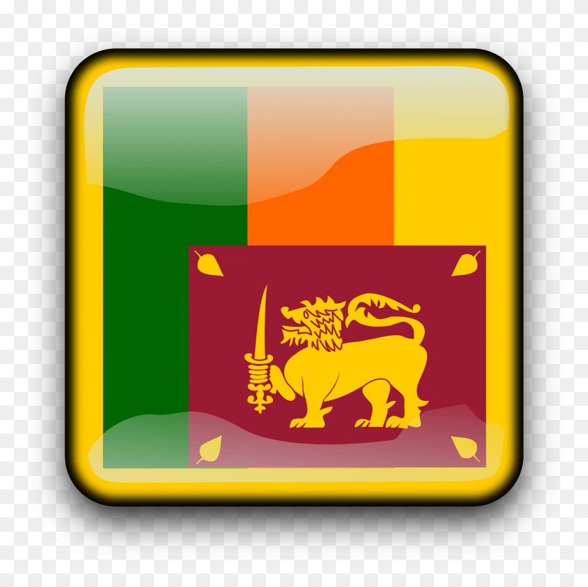 1905x1904 Lk Clip Arts Sri Lankan Flag Icon, Label, Text, Word HD PNG Download
