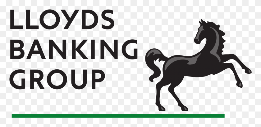 1921x863 Lloyds Banking Group Logo Lloyds Banking Group Logo, Horse, Mammal, Animal HD PNG Download