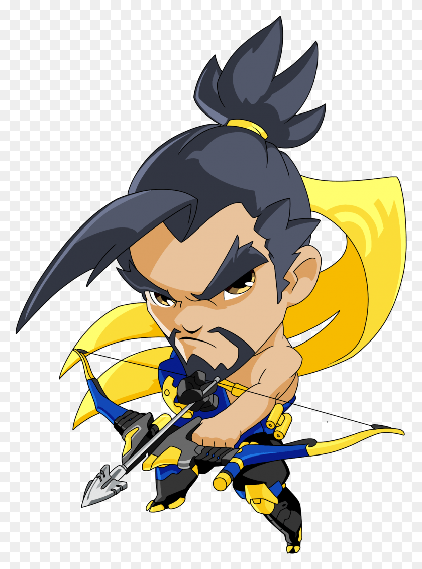 1425x1962 Load 3 More Imagesgrid View Overwatch Hanzo Cute Spray, Clothing, Apparel, Person HD PNG Download