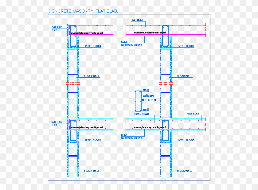 530x559 Load Bearing Walls Concrete Column To Flat Slab Connection Detail, Scoreboard, Plan, Plot HD PNG Download