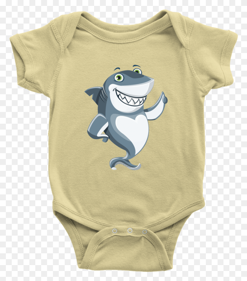 868x995 Load Image Into Gallery Viewer Baby Shark Onesie Infant Bodysuit, Clothing, Apparel, T-shirt HD PNG Download