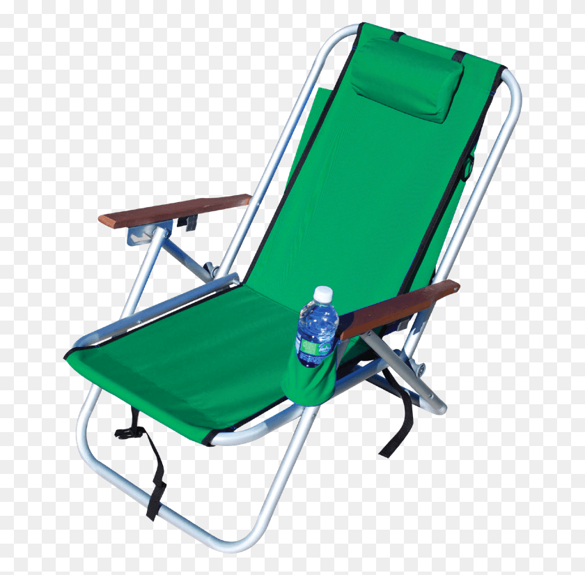 661x765 Load Image Into Gallery Viewer Backpack Beach Chair Sunlounger, Chair, Furniture, Armchair HD PNG Download