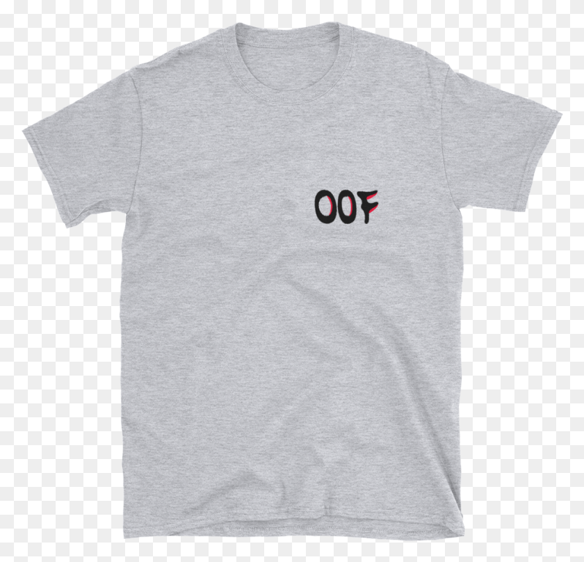 951x912 Load Image Into Gallery Viewer Black Oof Logo Short T Shirt, Clothing, Apparel, T-shirt HD PNG Download