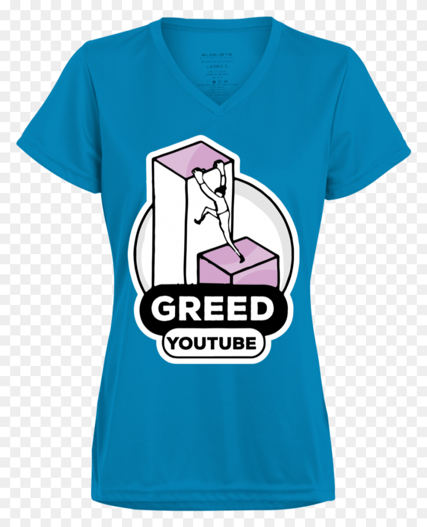 904x1133 Load Image Into Gallery Viewer Greed Ladiesamp Active Shirt, Clothing, Apparel, T-shirt HD PNG Download