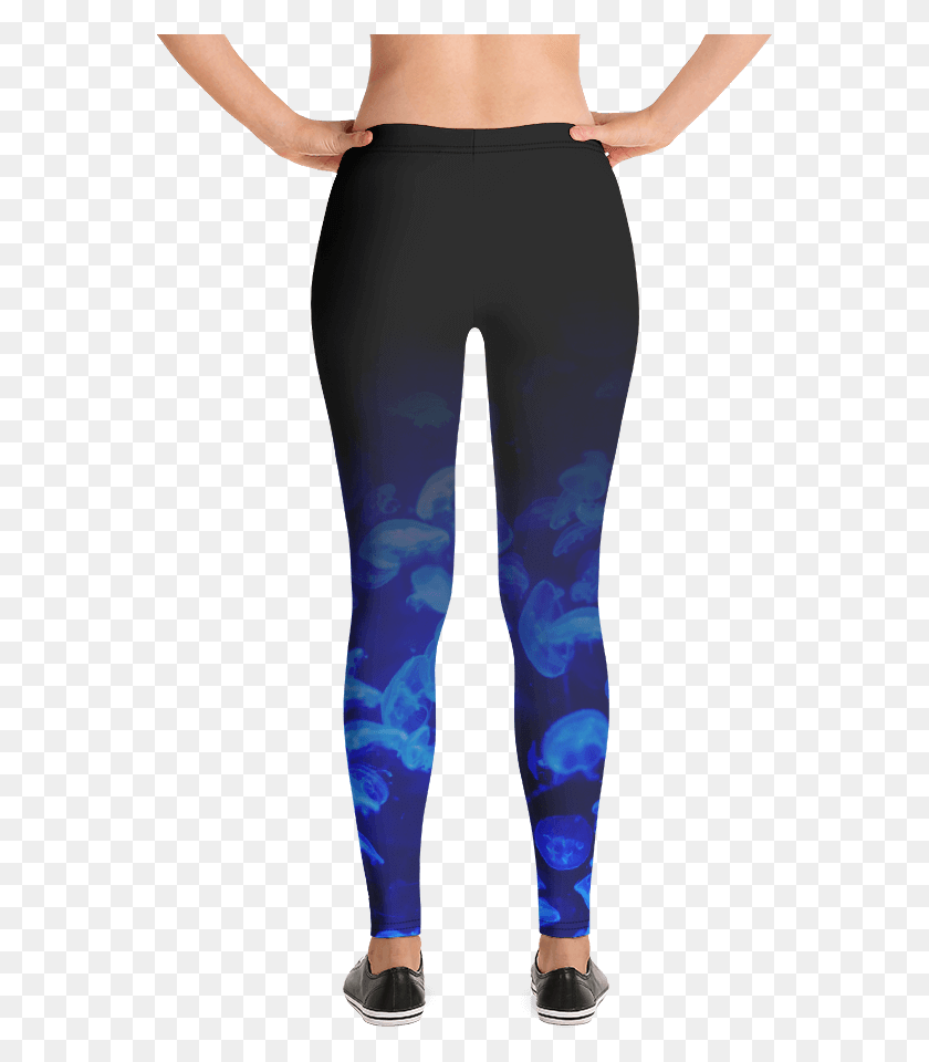 557x900 Load Image Into Gallery Viewer Jellyfish Bloom Scuba Whale Shark Leggings, Pants, Clothing, Apparel HD PNG Download
