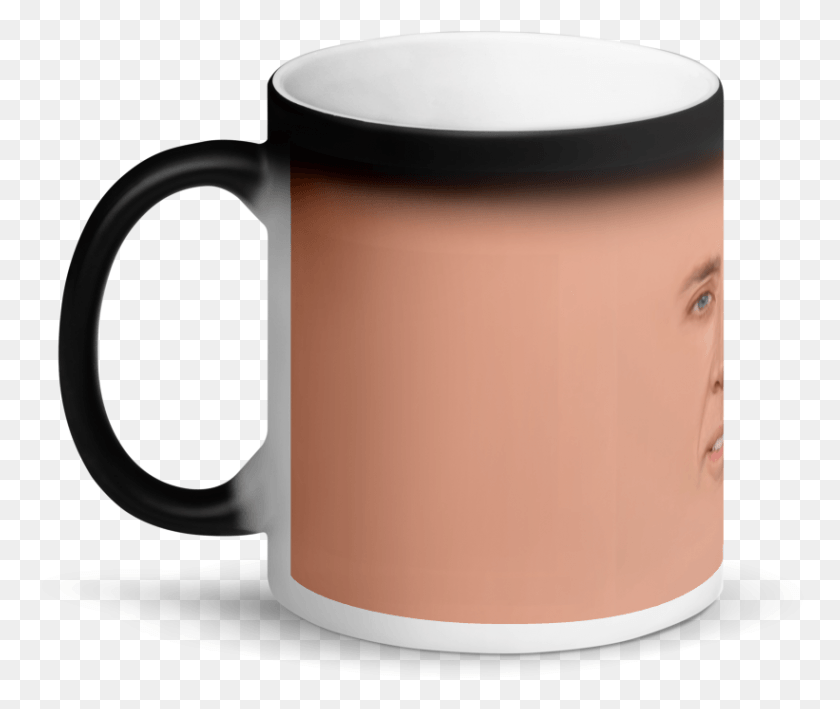 821x684 Load Image Into Gallery Viewer Nic Cage Meme Face Mug, Coffee Cup, Cup, Pottery HD PNG Download