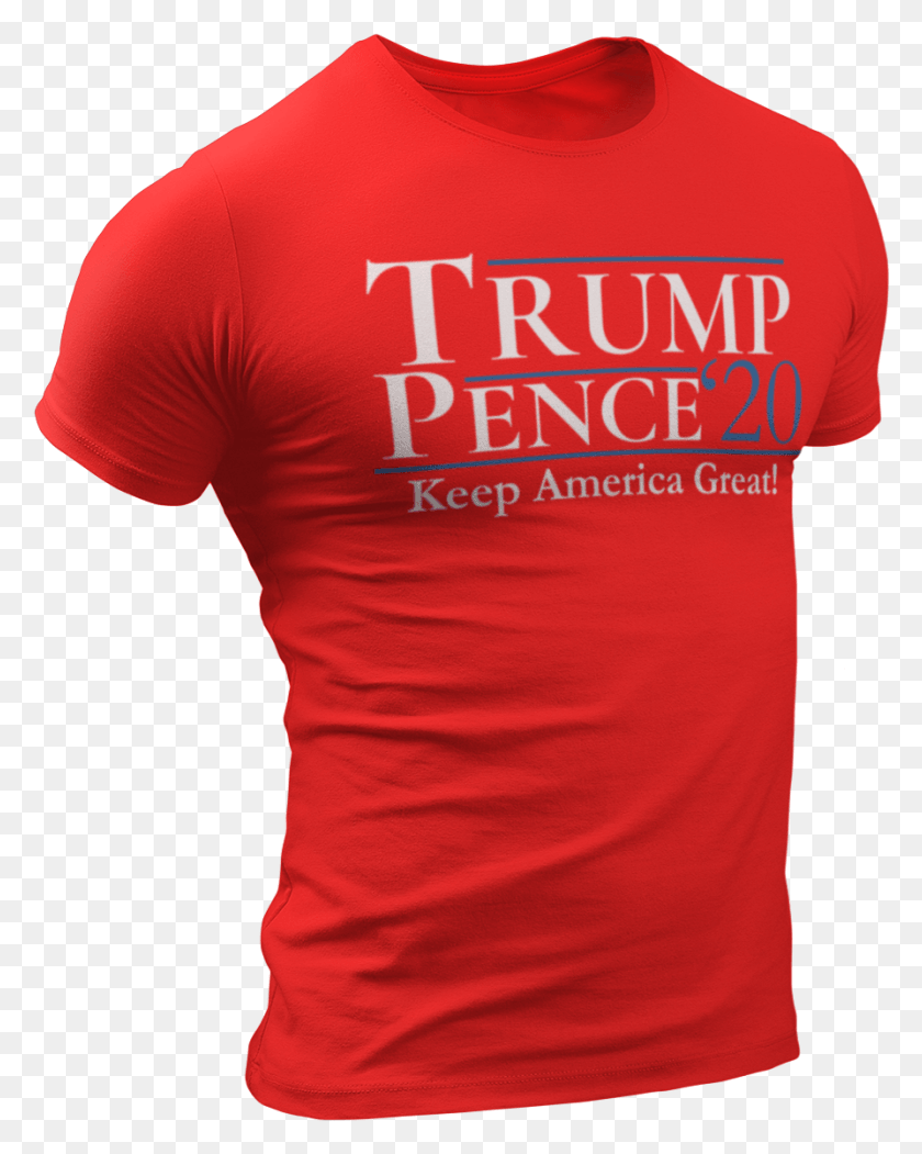 894x1136 Load Image Into Gallery Viewer Trump Pence Active Shirt, Clothing, Apparel, T-shirt HD PNG Download