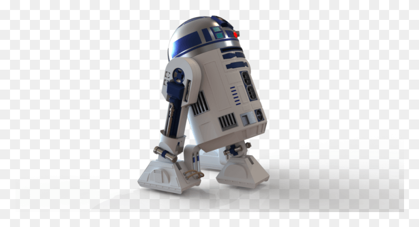 961x488 Загрузить В 3D Viewer, Загруженный Анонимным R2 D2 Gif, Игрушка, Робот Hd Png Скачать