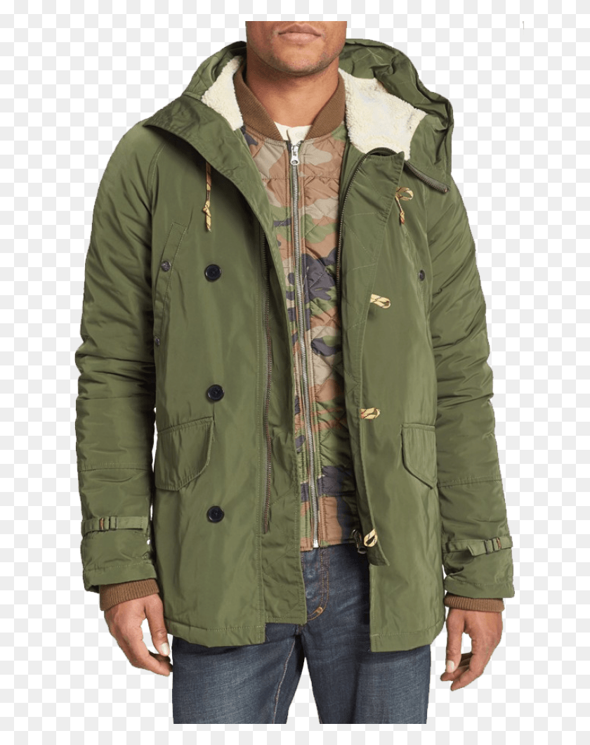 700x1000 Loading Green Parka Jacket Male, Clothing, Apparel, Coat HD PNG Download