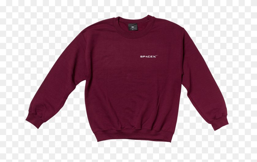 701x468 Png Загрузка Spacex Crew Neck, Одежда, Одежда, Толстовка Hd Png Download