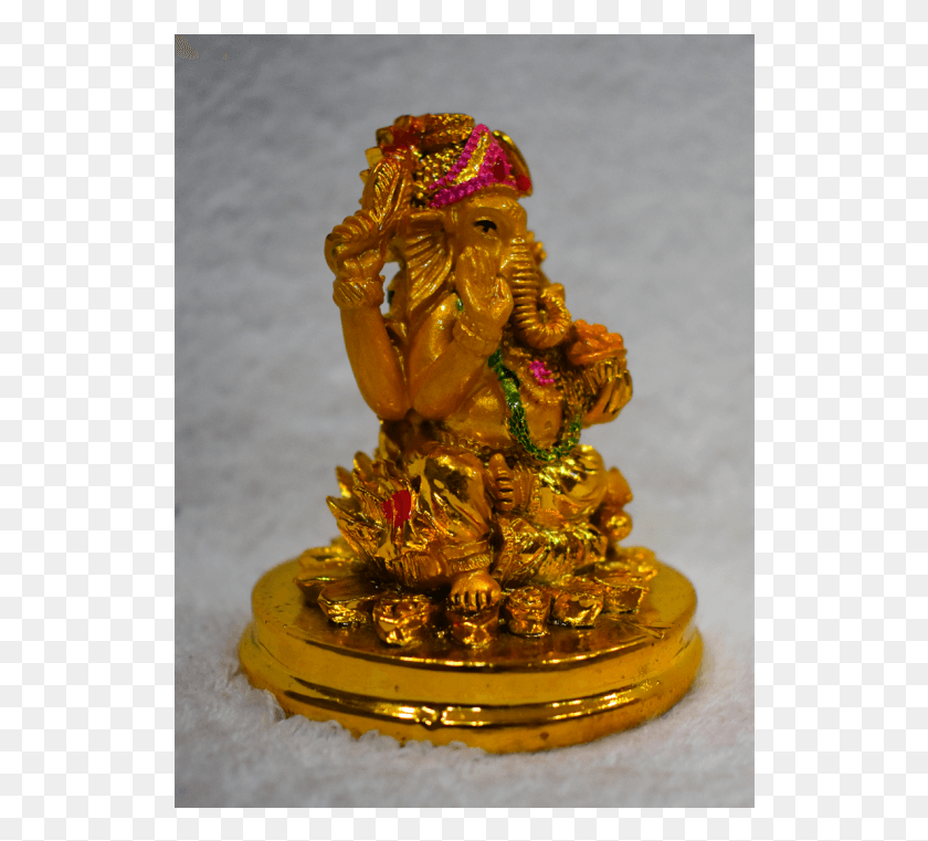 526x701 Loading Statue, Figurine, Gold, Worship HD PNG Download