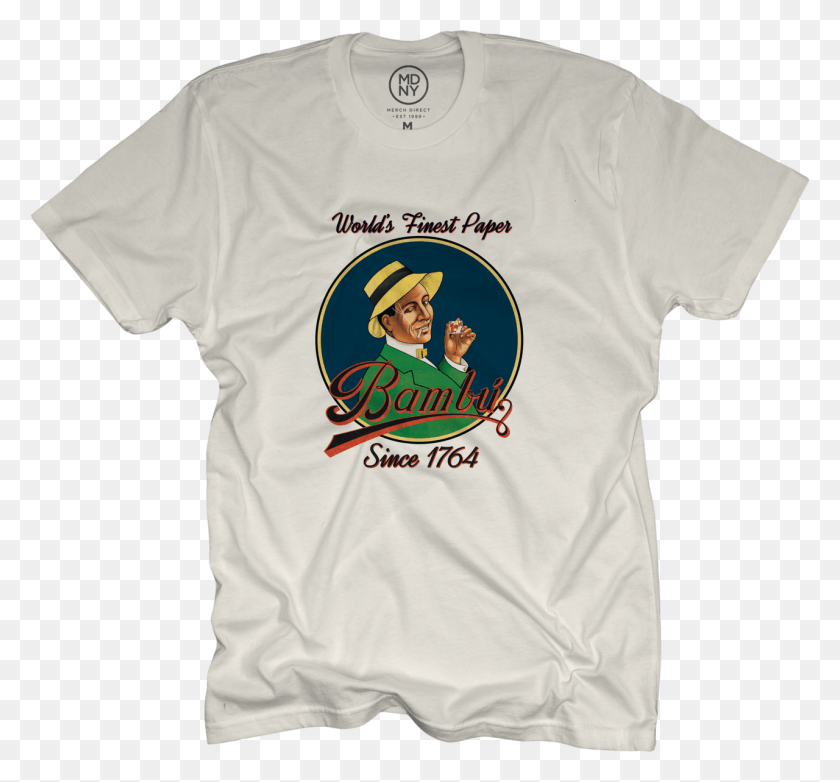 1280x1185 Loading Zoom Bambu Rolling Papers T Shirt, Clothing, Apparel, T-shirt HD PNG Download