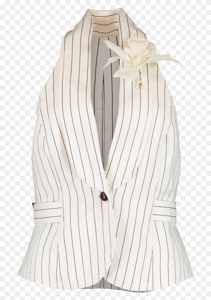 704x1134 Loading Zoom Corsage Tailored Vest Zimmermann, Clothing, Apparel, Shirt HD PNG Download