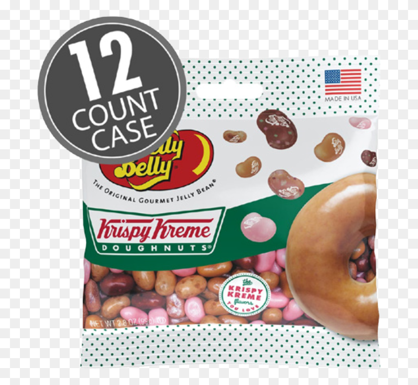 695x714 Загрузка Zoom Jelly Belly Krispy Kreme, Растение, Еда, Десерт Hd Png Скачать