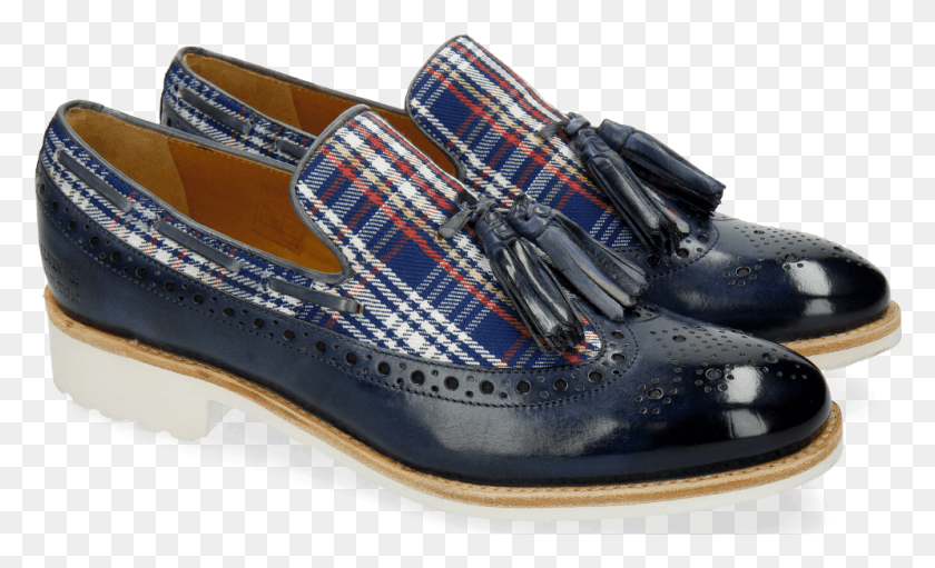 996x577 Loafers Amelie 60 Textile Check Sky Blue Multi Slip On Shoe, Clothing, Apparel, Footwear HD PNG Download