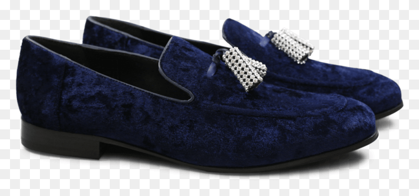 994x426 Loafers Claire 10 Velvet Navy Tassel Stones Slip On Shoe, Clothing, Apparel, Footwear HD PNG Download