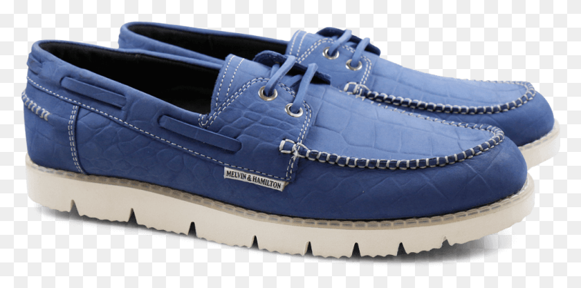995x456 Loafers Jim 1 Nubuk Big Croco Blue Goya White Slip On Shoe, Footwear, Clothing, Apparel HD PNG Download
