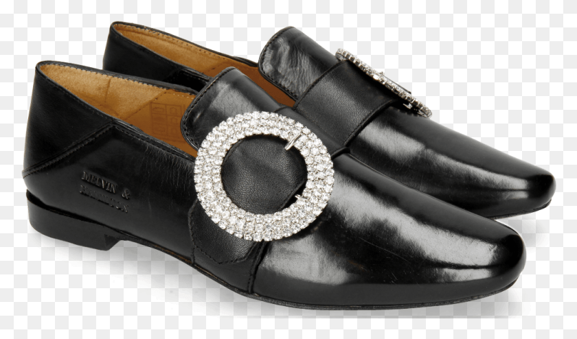 996x555 Loafers Luna 5 Black Nappa Black Buckle Slip On Shoe, Clothing, Apparel, Footwear HD PNG Download