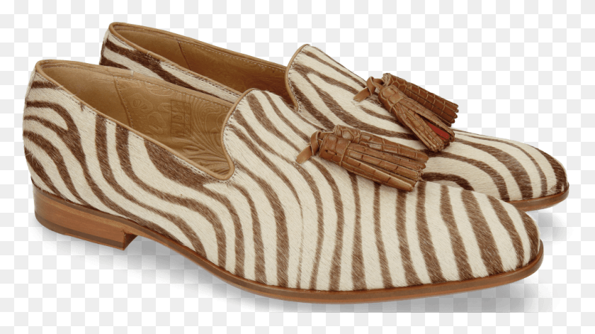 1003x529 Loafers Prince 8 Hair On Zebra Beige Brown Slip On Shoe, Clothing, Apparel, Footwear HD PNG Download