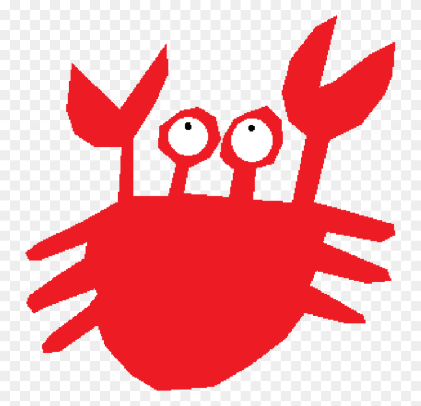 739x750 Lobster Clipart Cangrejo Crabs, Hand, Seafood, Food HD PNG Download